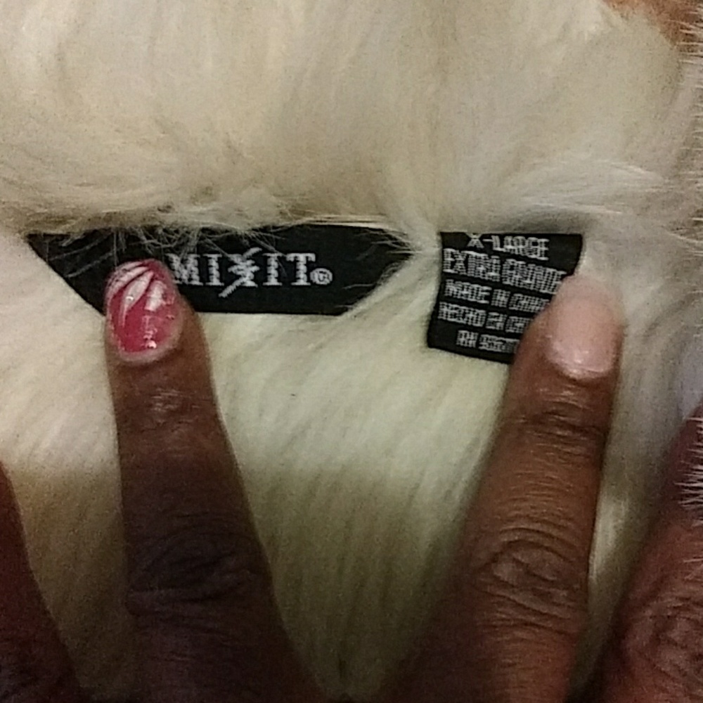 Clean suede fur coat - Picture 2 of 8